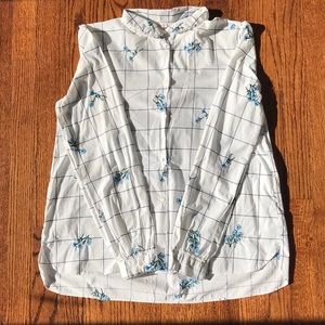 Zara Embroidered Top